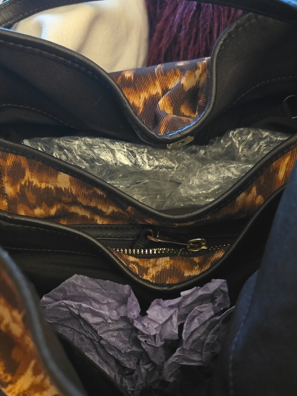 Coach Madison Phoebe Ocelot Bag - Picture 5 of 10